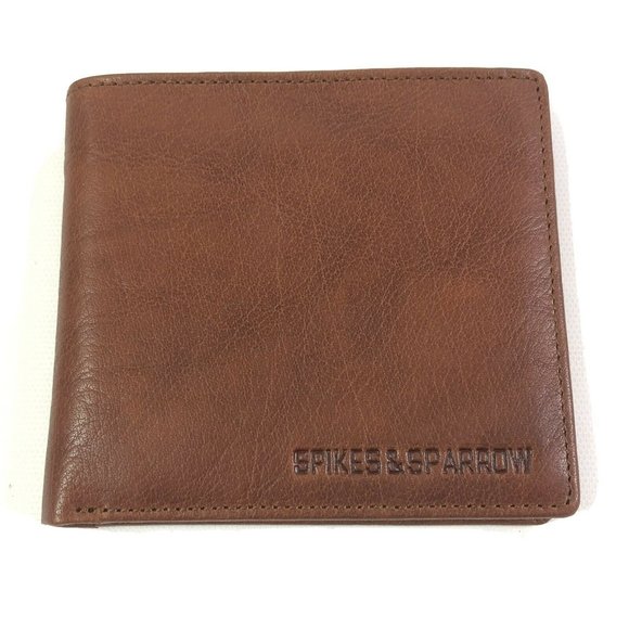 Spikes And Sparrow Deluxe Bi Fold Mens Wallet